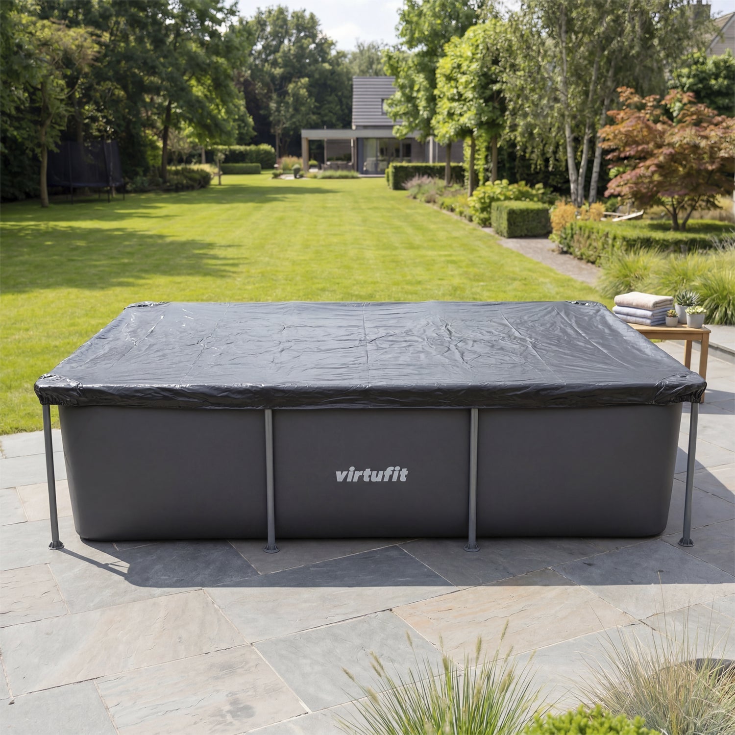 VirtuFit Bâche de Piscine 260 x 180 cm - Universelle - Tweedekans