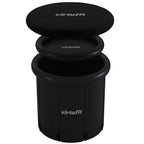 VirtuFit Bain de glace XXL - 375 litres - Anthracite - Accessoires inclus - Deuxième Chance