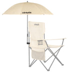 VirtuFit Universele Stoelparasol - Beige - Tweedekans