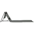 VirtuFit Strandmat - Grijs - Set van 2 - Detail