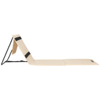 VirtuFit Strandmat - Beige - Set van 2