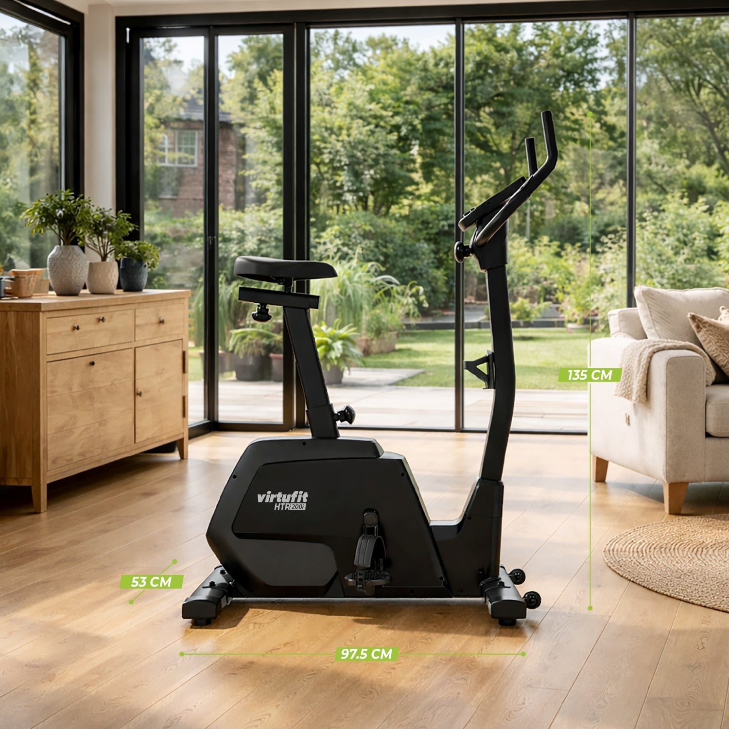 VirtuFit HTR200i Ergometer Hometrainer (HTR 2.0)