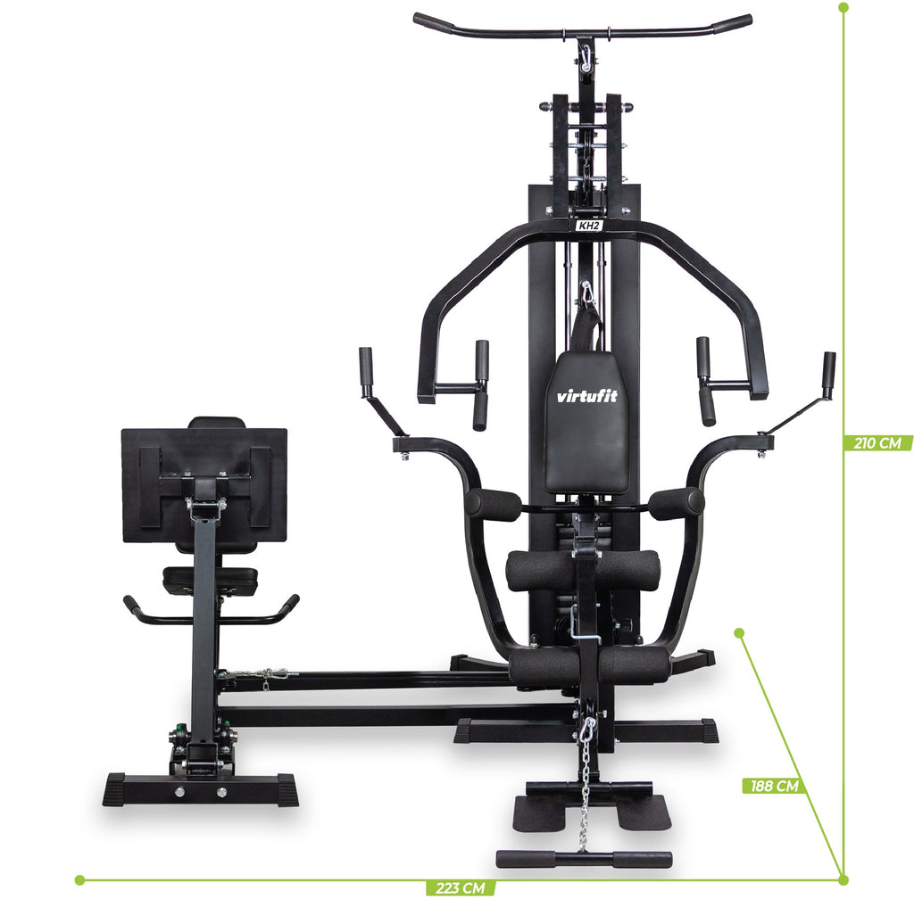VirtuFit Krachtstation Homegym KH350 met Leg Press - Tweedekans