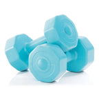 Gymstick Active Vinyl Dumbbell Set - Blauw - 2 x 1 kg