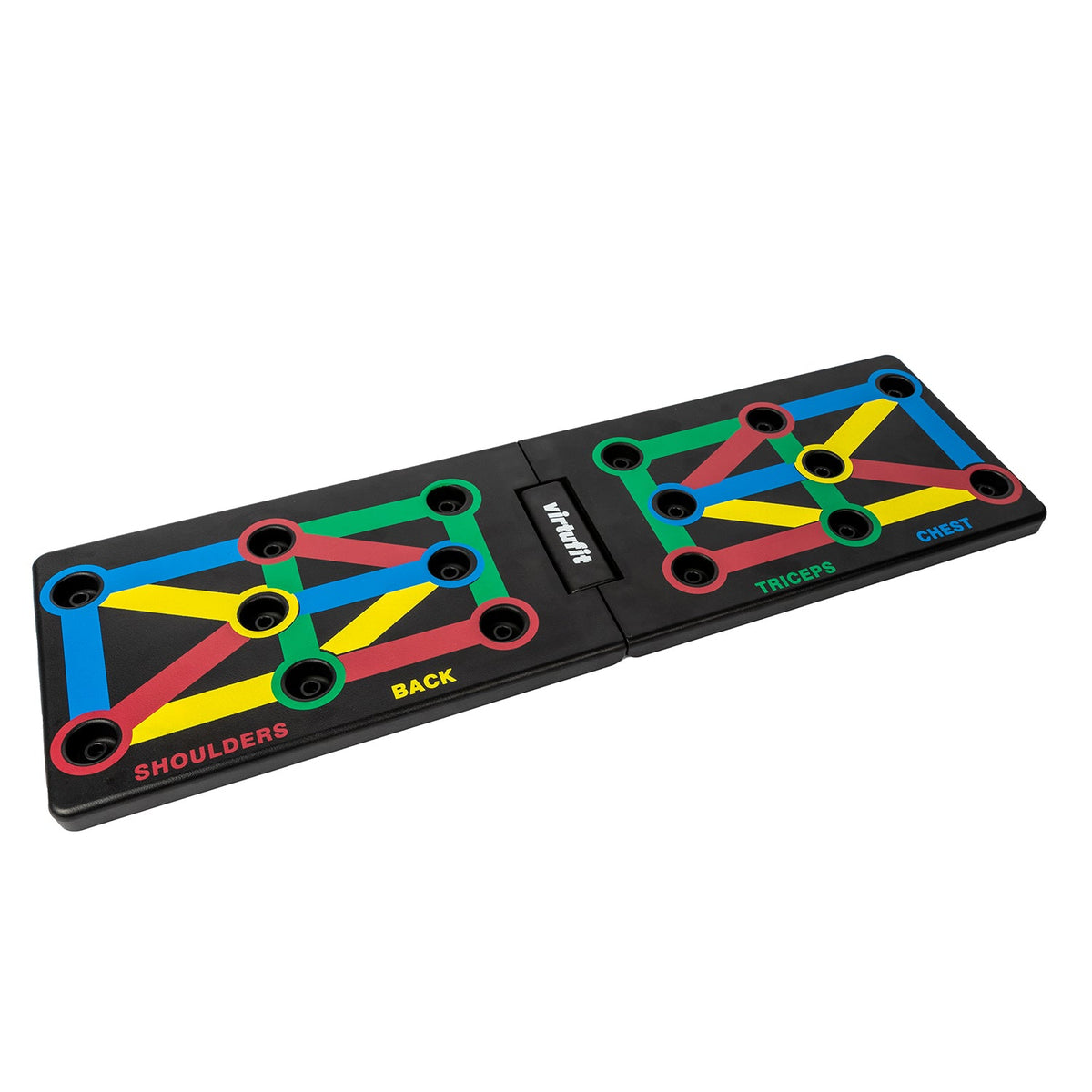 Planche de push-up VirtuFit 12-en-1 avec supports de push-up - Tweedekans