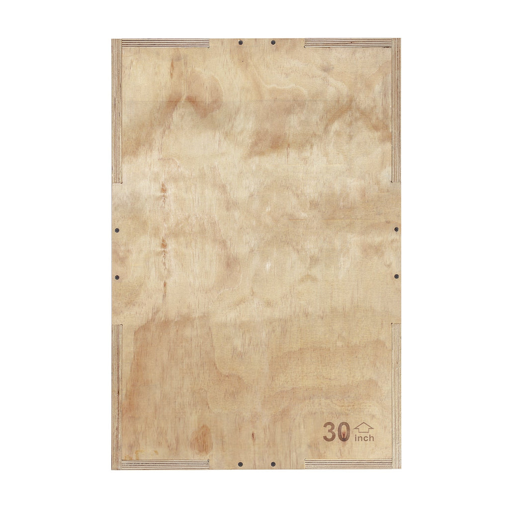 VirtuFit Houten Plyo Box 3-in-1 - Groot - 50 x 60 x 75 cm - Tweedekans