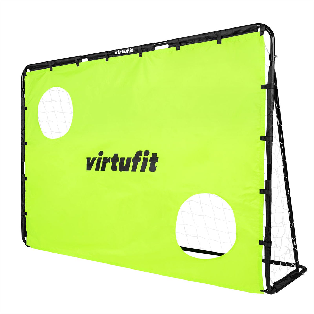 VirtuFit But de Football avec Mur de But - 215 x 150 cm - Deuxième Chance