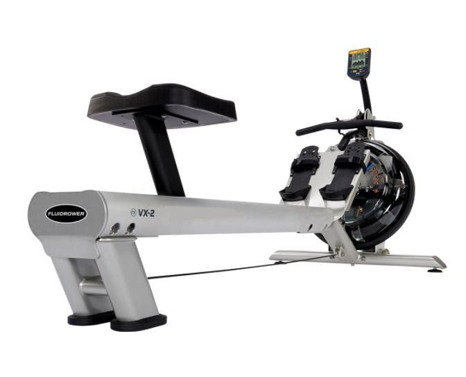 Fluid Rower Vortex 2 Rameur - Argent