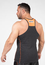 Gorilla Wear Wallace Tank Top - Gris/Orange