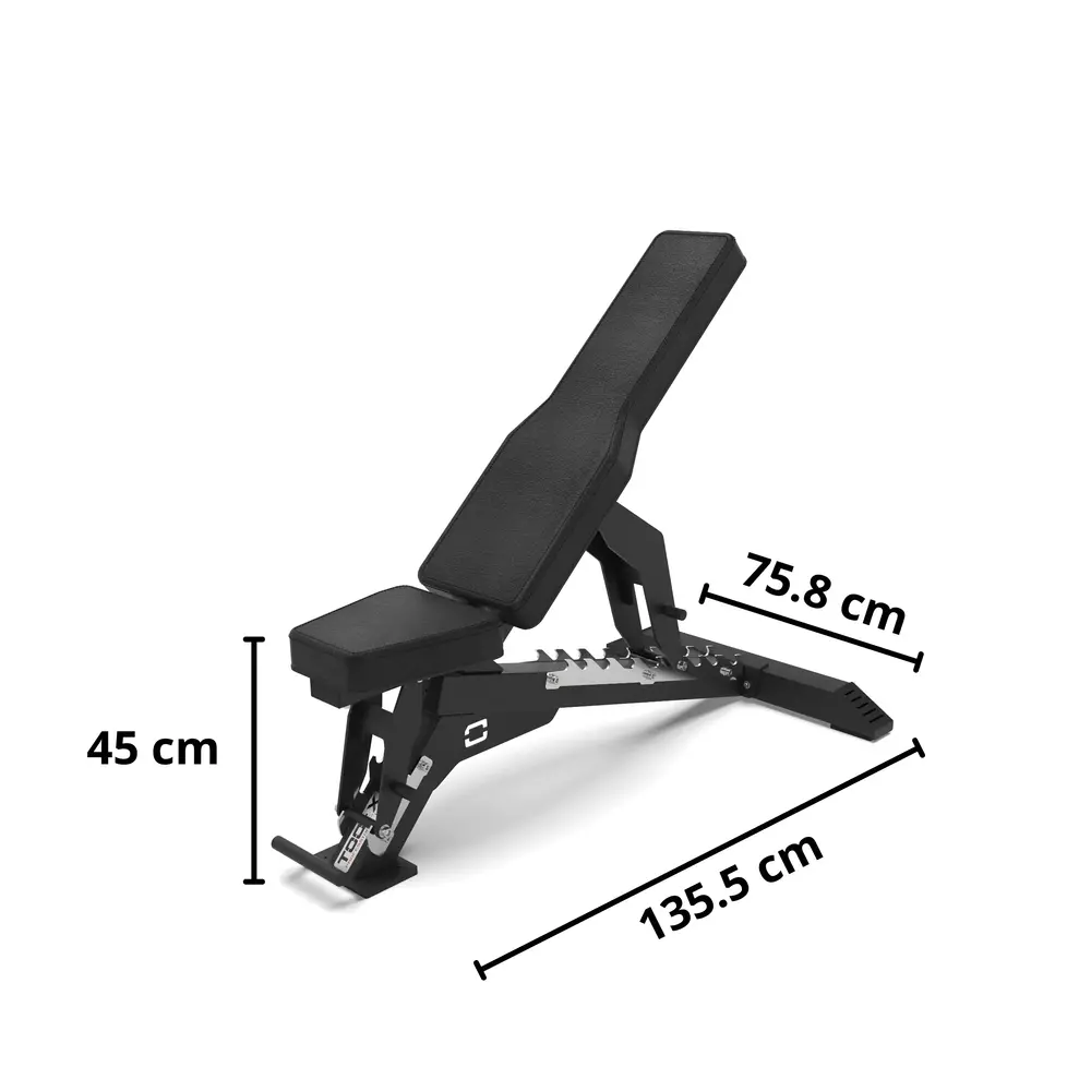 Toorx Professional WBX-950 FID Bench Pro - Banc de Fitness - Banc d'Entraînement