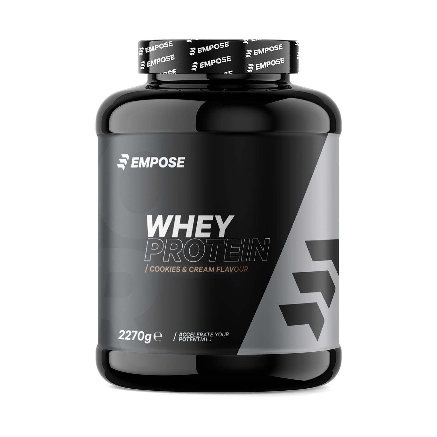 Empose Nutrition Whey Protein - Eiwit Poeder - Cookies & Cream - 2270 gram