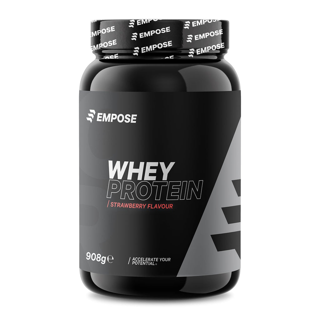 Empose Nutrition Whey Protein - Poudre de protéine - Fraise - 908g