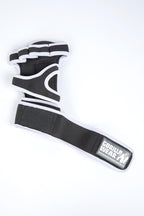 Gorilla Wear Yuma Weight Lifting Workout Gloves - Noir/Blanc
