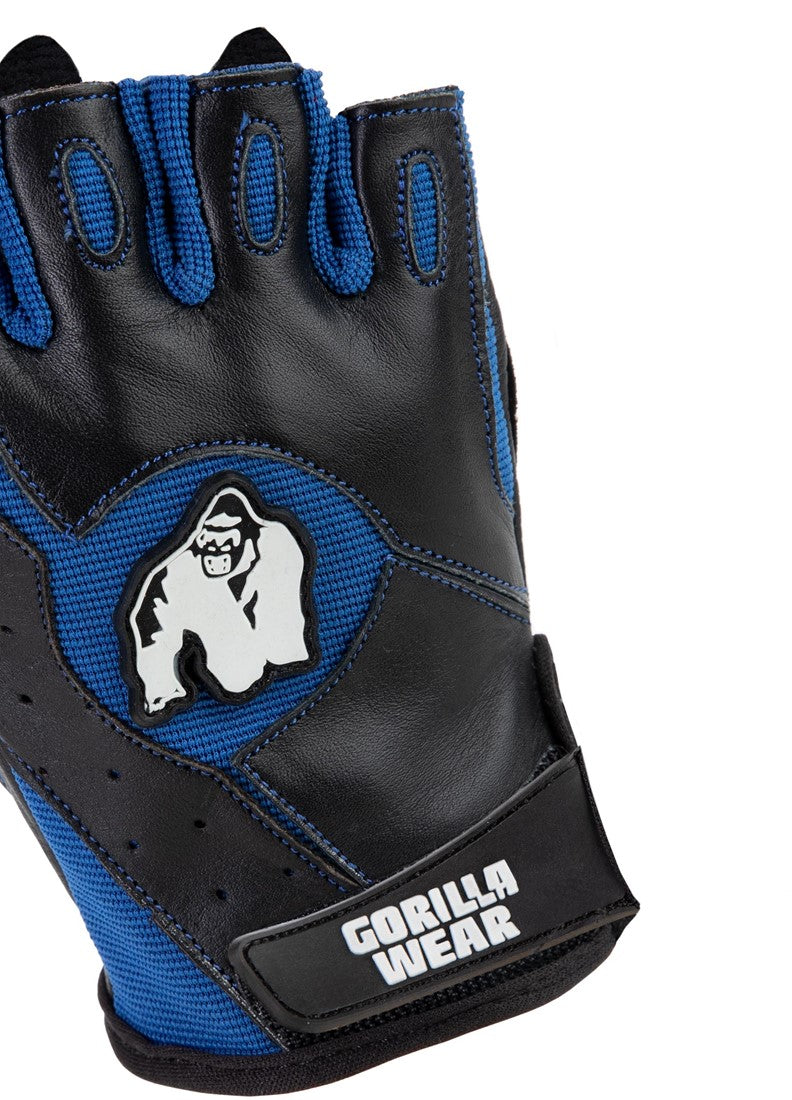Gorilla Wear Mitchell Training Gloves - Noir/Blue
