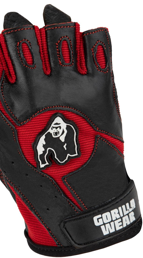 Gorilla Wear Mitchell Training Gloves - Noir/Rouge