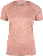 Gorilla Wear Monetta Performance T-Shirt - Salmon Rose