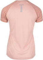 Gorilla Wear Monetta Performance T-Shirt - Salmon Rose