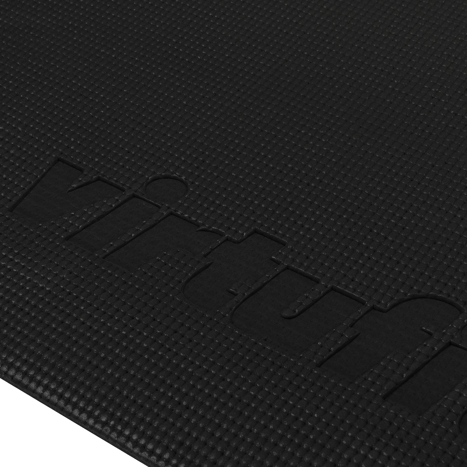 VirtuFit Premium Tapis de Yoga - 183 x 61 x 0.4 cm - Onyx Black Mandala