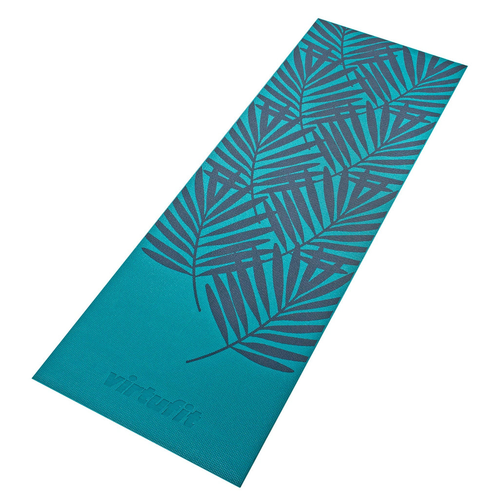 VirtuFit Premium Tapis de Yoga - 183 x 61 x 0.4 cm - Vert Océan Forêt
