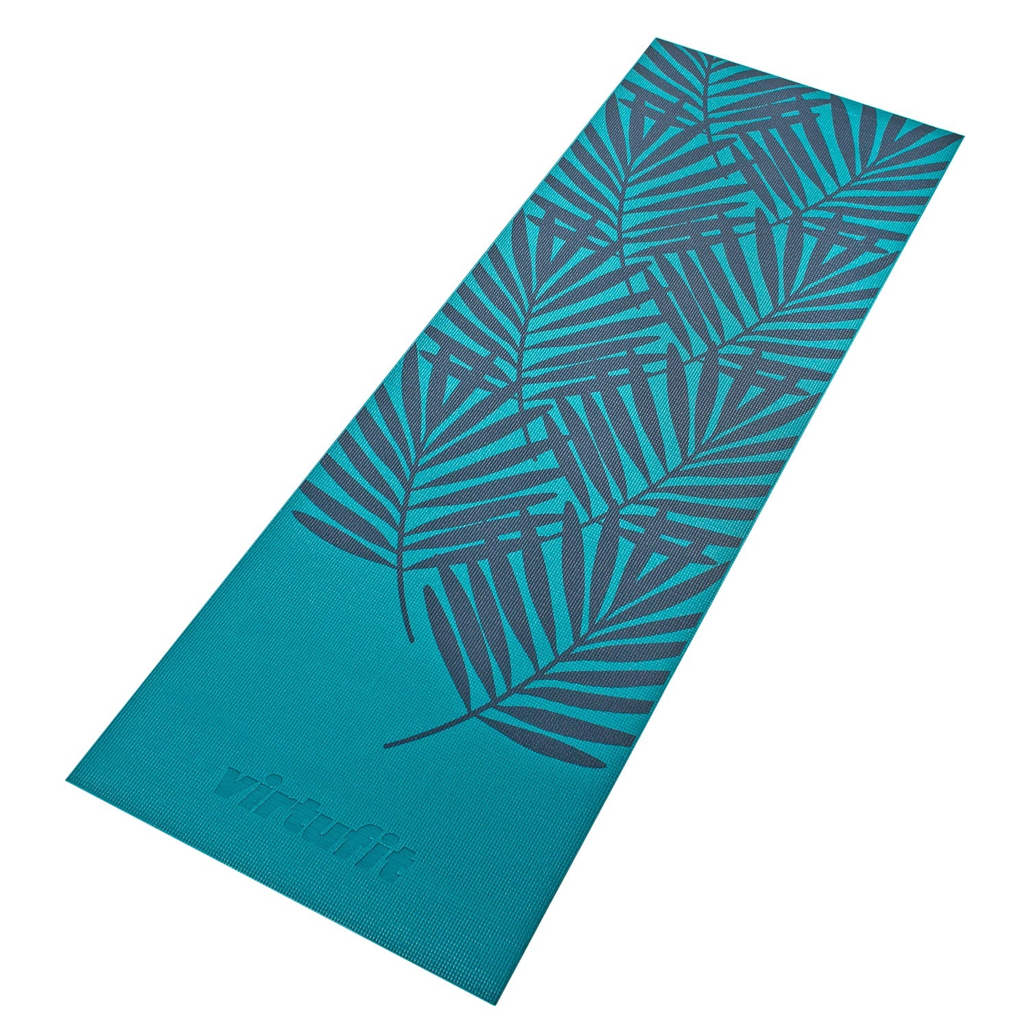 VirtuFit Premium Tapis de Yoga - 183 x 61 x 0.4 cm - Vert Océan Forêt