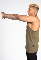 Gorilla Wear Carter Stretch Tank Top - Vert militaire
