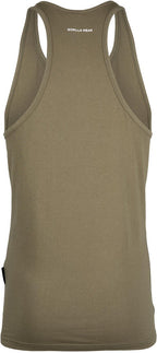 Gorilla Wear Carter Stretch Tank Top - Vert militaire
