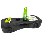 VirtuFit 2-en-1 Portable Badminton et Tennis Set - Comprend un étui et des raquettes - Tweedekans