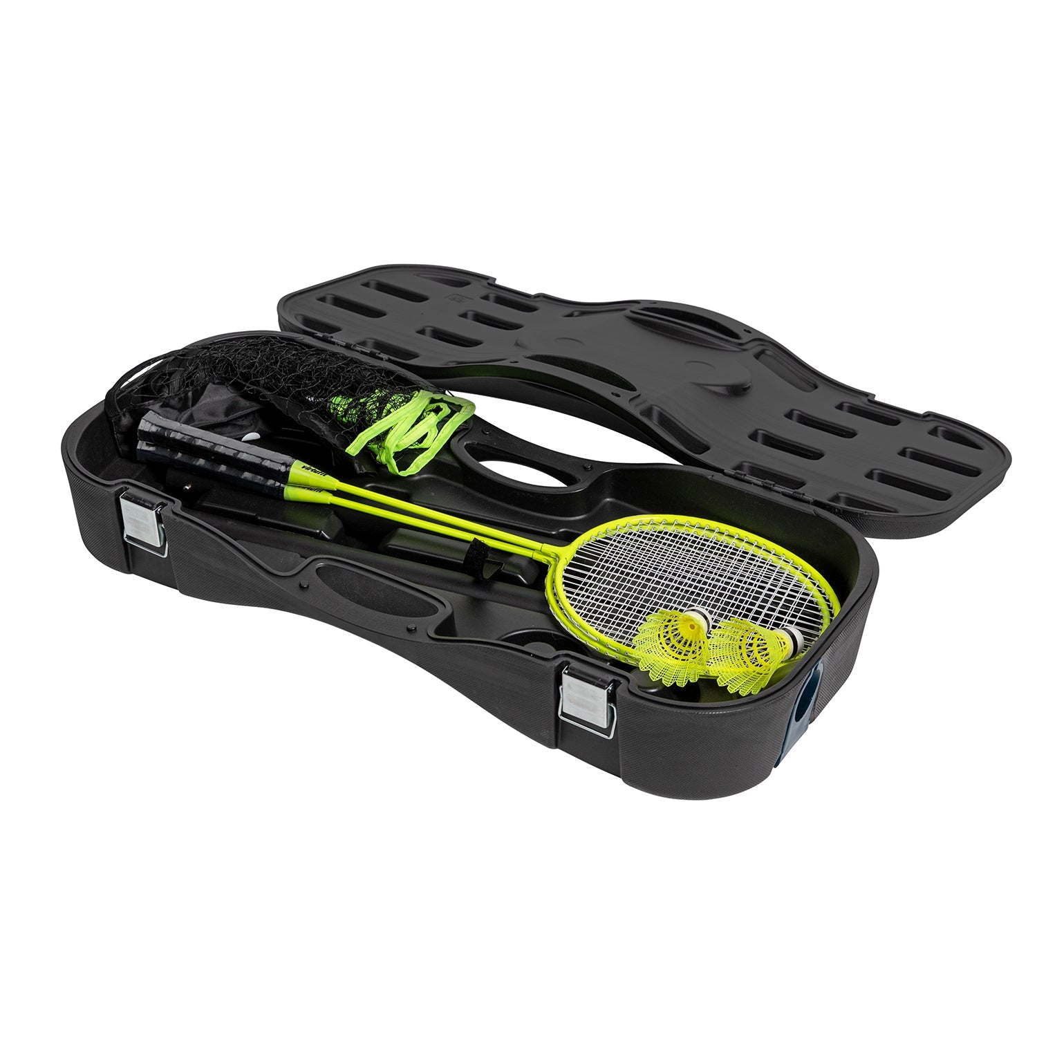 VirtuFit 2-en-1 Portable Badminton et Tennis Set - Comprend un étui et des raquettes - Tweedekans