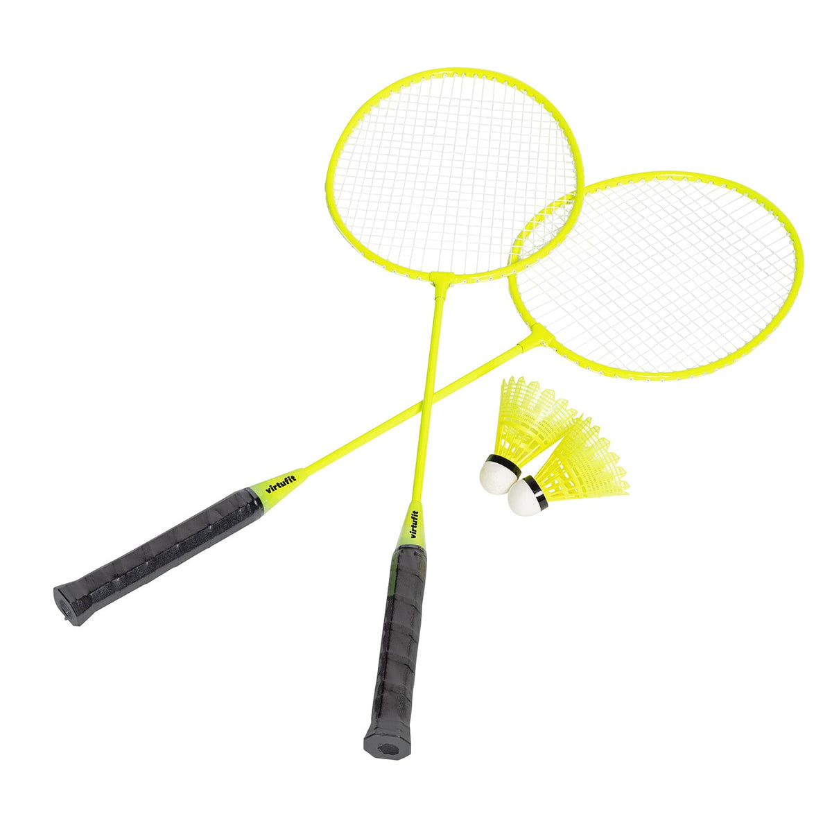 VirtuFit 2-en-1 Portable Badminton et Tennis Set - Comprend un étui et des raquettes - Tweedekans