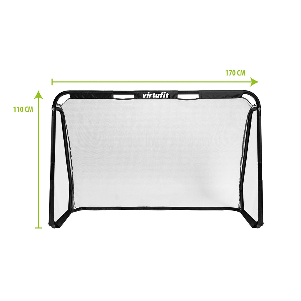 VirtuFit But de Football avec Mur de But - 170 x 110 cm
