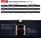Gorilla Wear Neiro Seamless Sportbeha - Paars