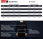 Gorilla Wear Delano Polo - Noir/Blanc
