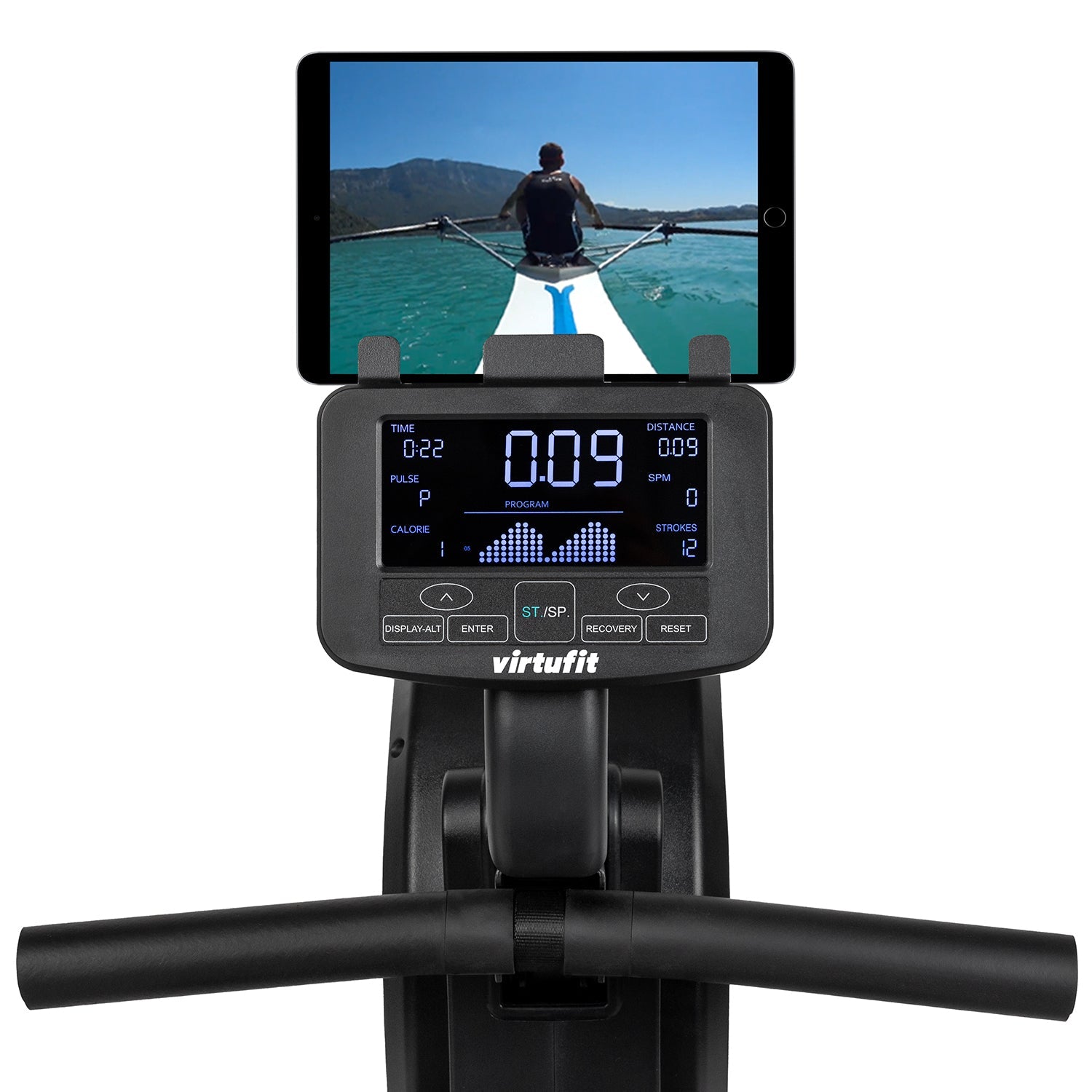VirtuFit Rameur Elite Air Magnetic