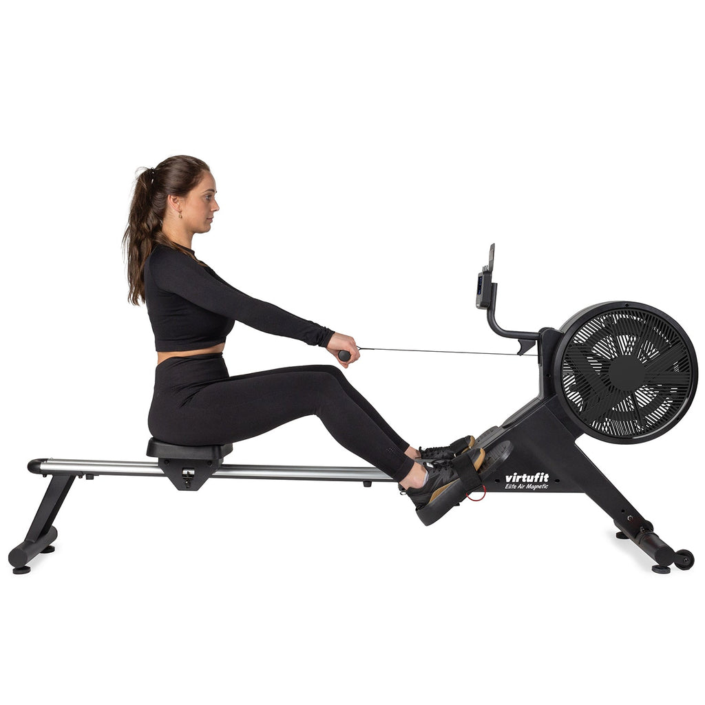 VirtuFit Rameur Elite Air Magnetic