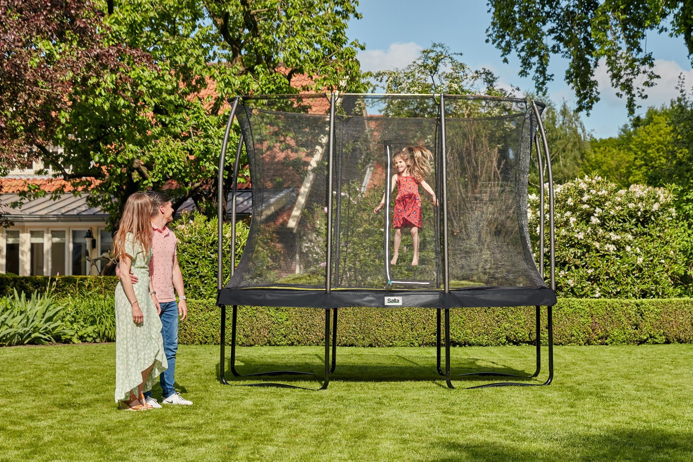 Salta Comfort Edition Trampoline met Veiligheidsnet - 396 cm - Zwart