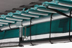 Salta Comfort Edition Ground Trampoline met Veiligheidsnet - 153 x 214 cm - Groen