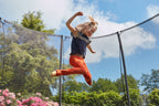 Salta Comfort Edition Ground Trampoline met Veiligheidsnet - 305 cm - Roze