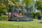 Salta Comfort Edition Ground Trampoline met Veiligheidsnet - 366 cm - Zwart