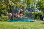 Salta Comfort Edition Ground Trampoline met Veiligheidsnet - 427 cm - Groen