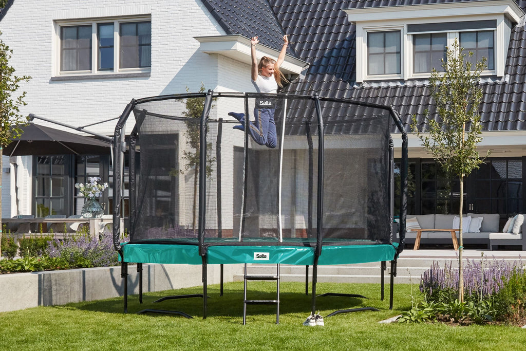 Salta First Class Trampoline met Veiligheidsnet - 305 cm - Groen
