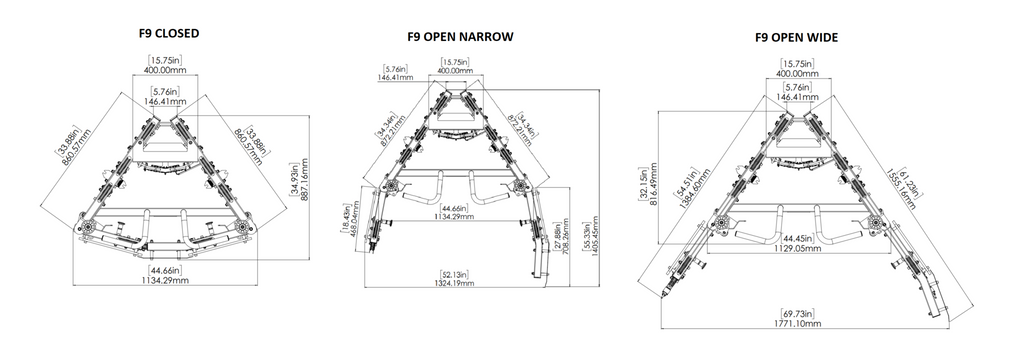 Torque USA F9 Fold-Away Functional Trainer - Homegym - 2 x 90,7 kg