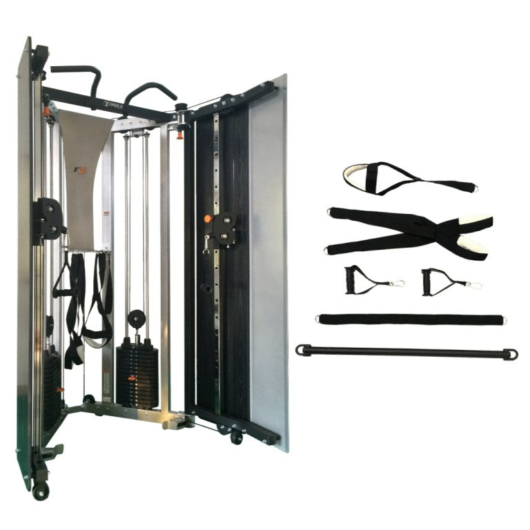 Torque USA F9 Fold-Away Functional Trainer - Homegym - 2 x 90,7 kg