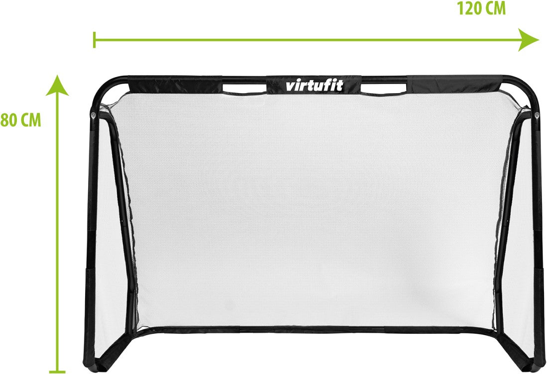 VirtuFit But De Football Pro Set - Buts de football - 2 pièces - 120 x 80 cm