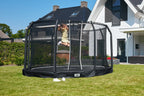 Salta Premium Ground Trampoline met Veiligheidsnet - 251 cm - Zwart