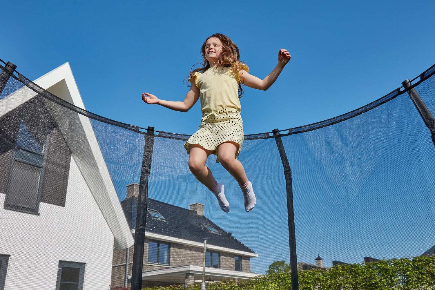 Salta Premium Ground Trampoline met Veiligheidsnet - 305 cm - Zwart