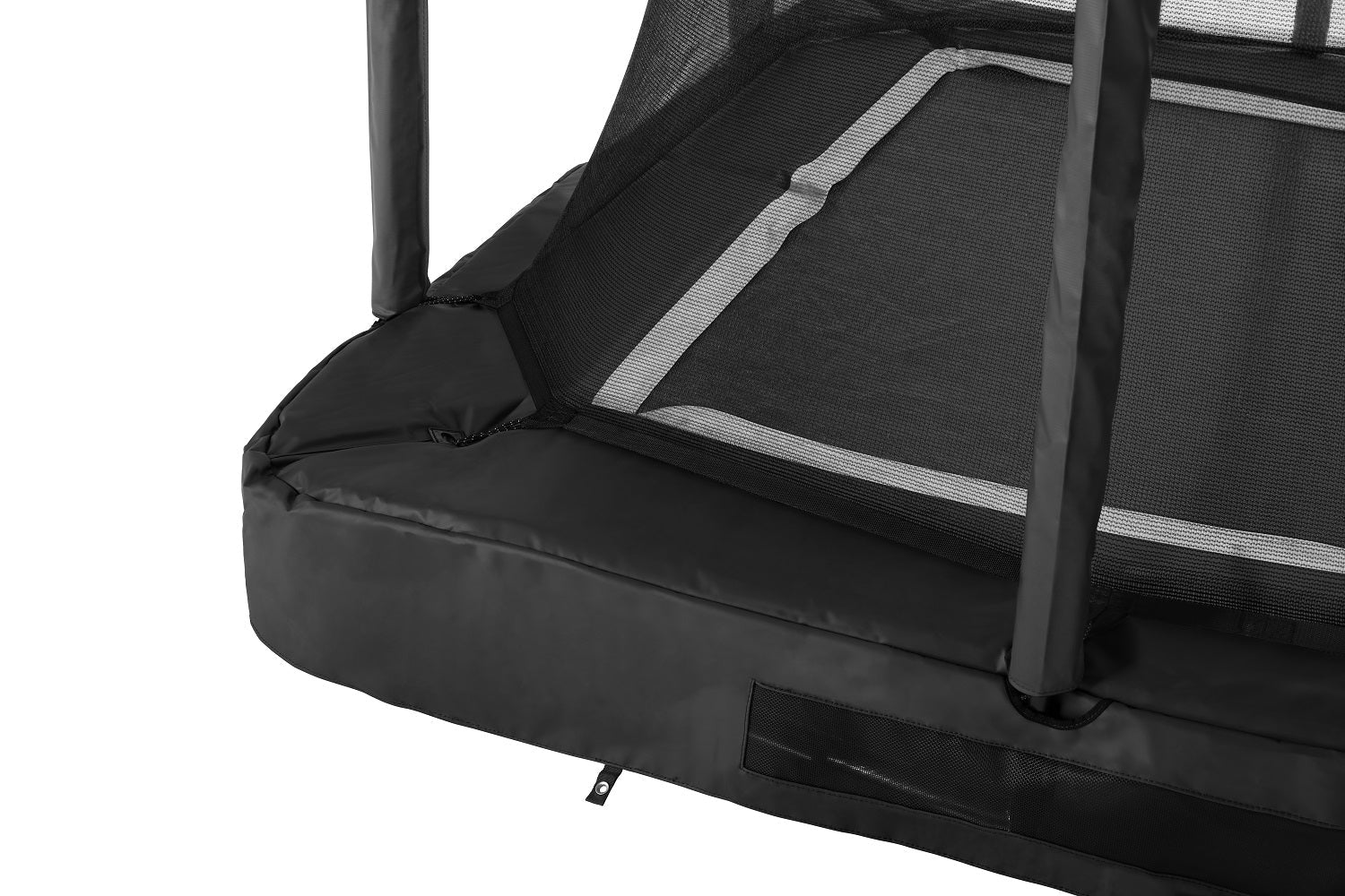 Salta Premium Ground Trampoline met Veiligheidsnet - 305 x 214 cm - Zwart