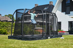 Salta Premium Ground Trampoline met Veiligheidsnet - 305 x 214 cm - Zwart