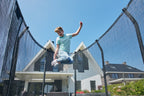 Salta Premium Ground Trampoline met Veiligheidsnet - 305 x 214 cm - Groen