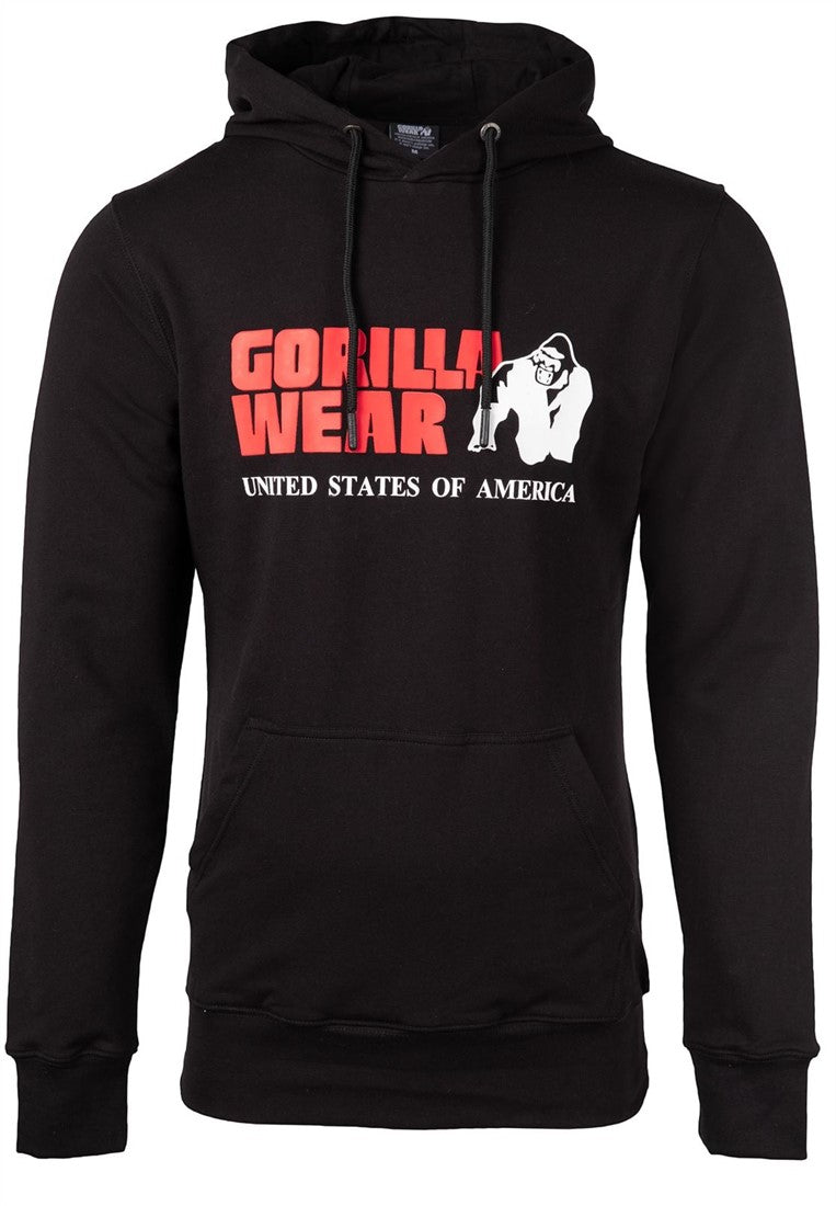 Gorilla Wear Classic Hoodie - Noir