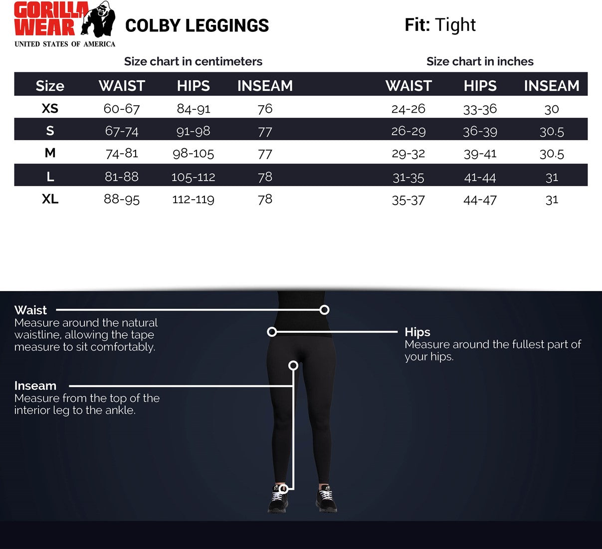 Colby Leggings - Gris
